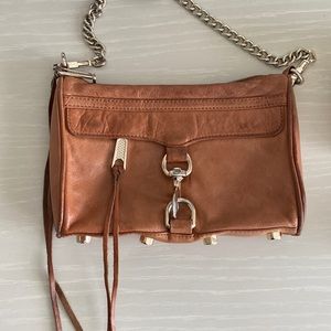 Rebecca Minkoff Mini M.A.C bag - Camel Leather